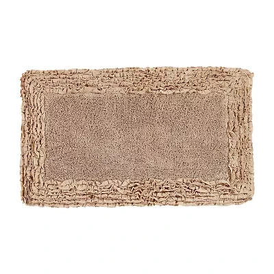 Better Trends Shaggy Border Mat Bath Rug