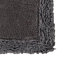Better Trends Shaggy Border Mat Bath Rug
