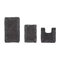 Better Trends Shaggy Border Mat Bath Rug