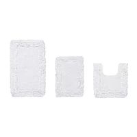 Better Trends Shaggy Border Mat Bath Rug