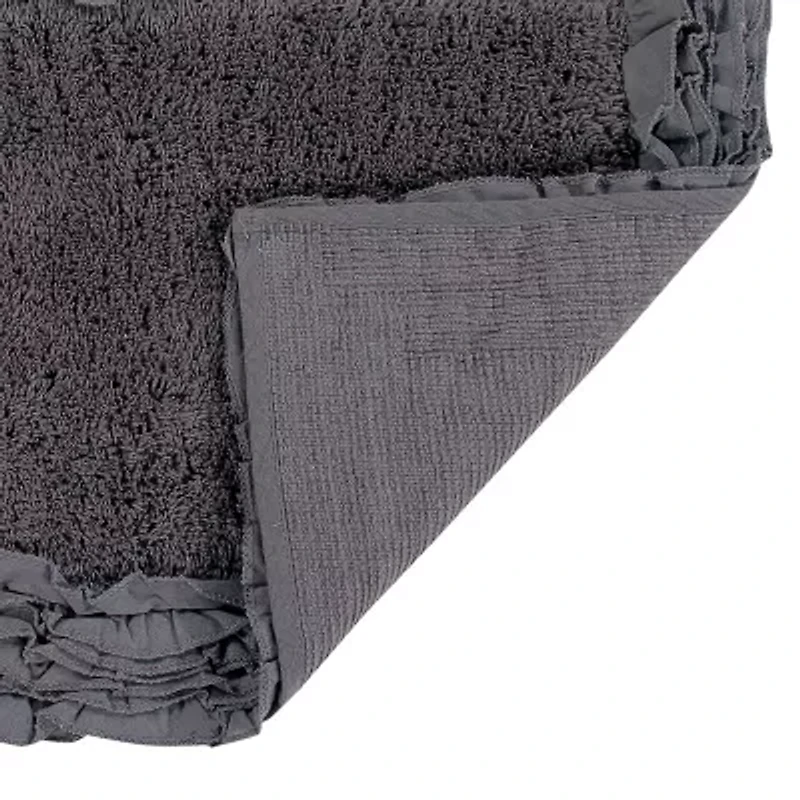 Better Trends Shaggy Border Mat Bath Rug