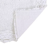 Better Trends Shaggy Border Mat Bath Rug