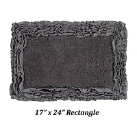 Better Trends Shaggy Border Mat Bath Rug