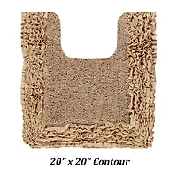 Better Trends Shaggy Border Mat Bath Rug