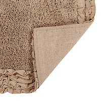 Better Trends Shaggy Border Mat Bath Contour Rug