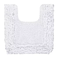 Better Trends Shaggy Border Mat Bath Contour Rug