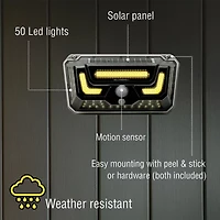 Bell + Howell Solar Bionic Motion Activated Outdoor Extra Bright Light