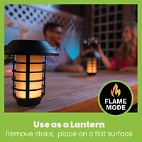 Bell + Howell Solar Powered Pathway and Garden Lights with 2 Lighting Modes