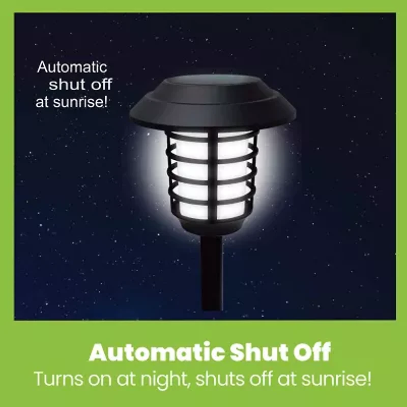 Bell + Howell Solar Powered Pathway and Garden Lights with 2 Lighting Modes