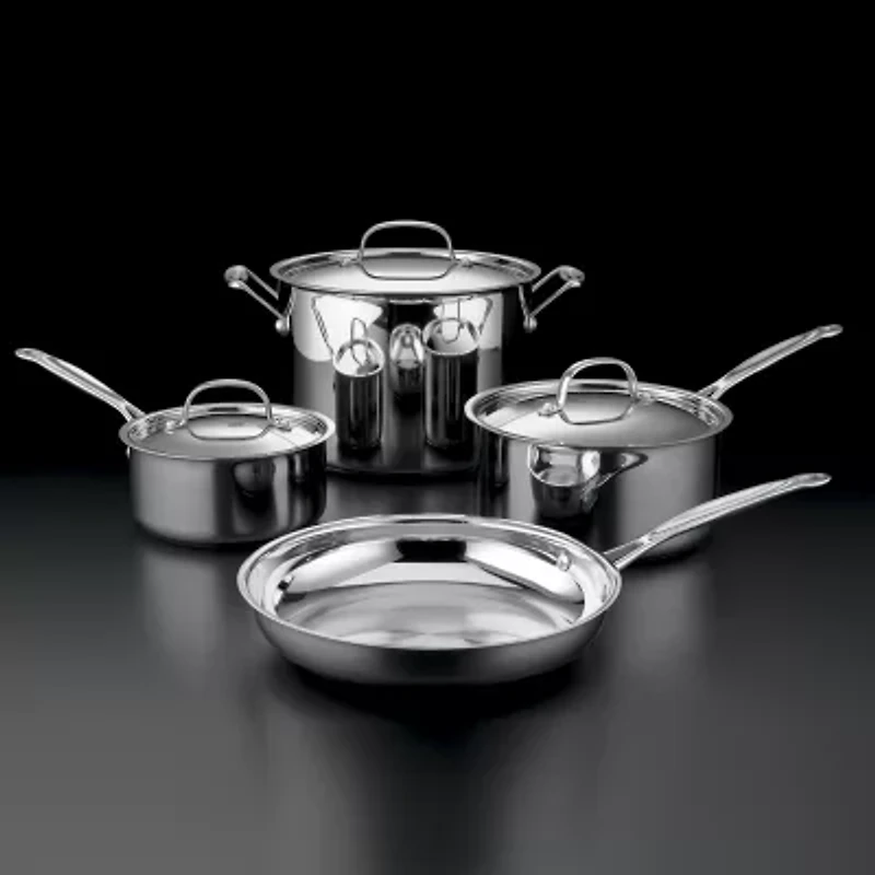 Cuisinart Chef'S Stainless Steel 7-Pc. Cookware Set