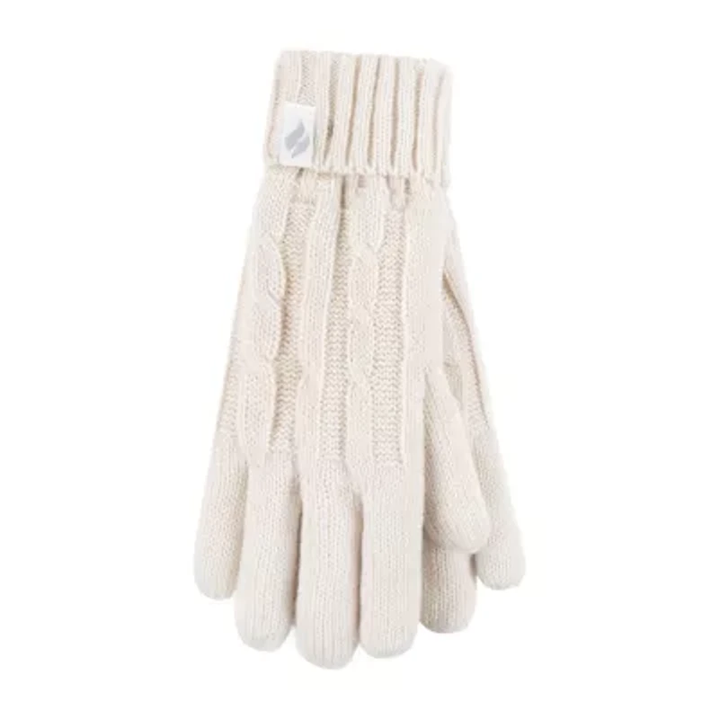 Heat Holders Womens Amelia Cable Knit Gloves