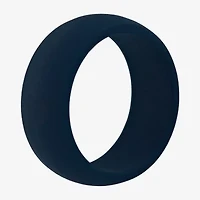 Mens 8MM Silicone Wedding Band