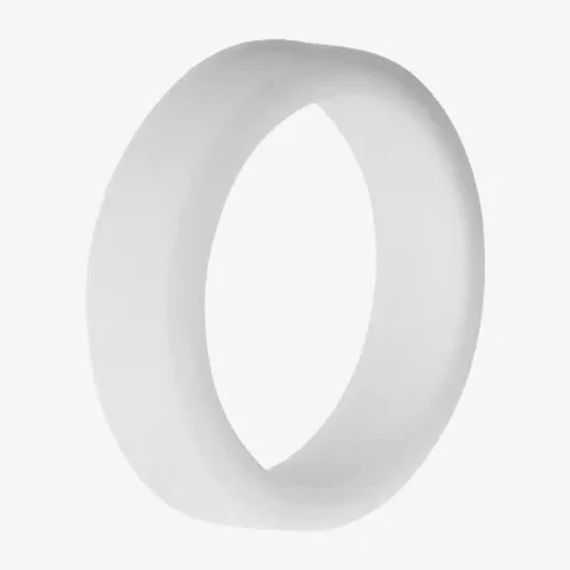 Mens 6MM Silicone Wedding Band