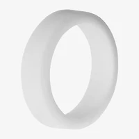 Mens 6MM Silicone Wedding Band