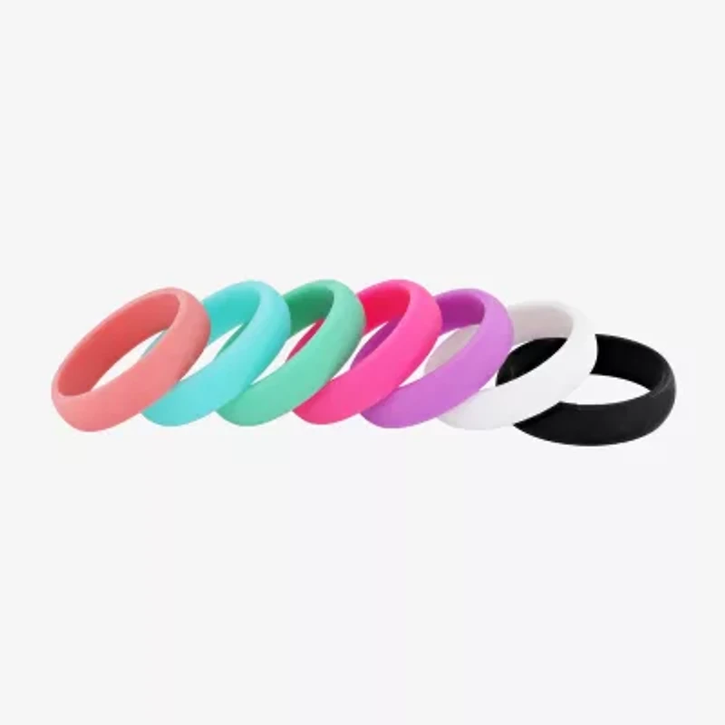 Womens 6MM Silicone Wedding Band