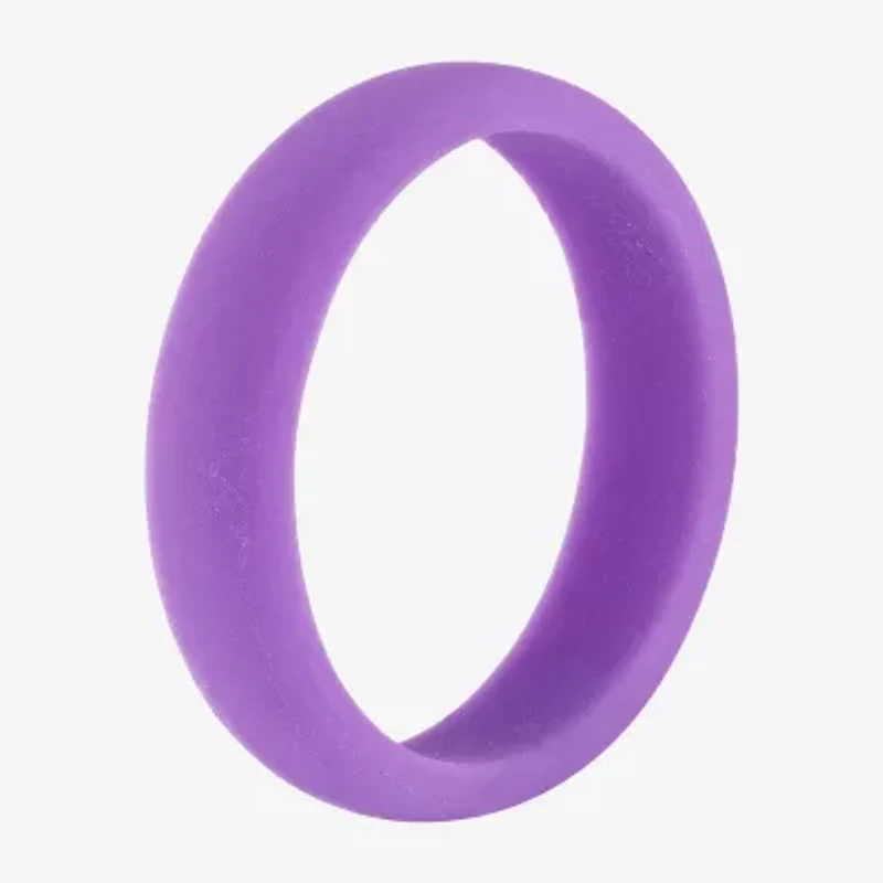 Womens 6MM Silicone Wedding Band