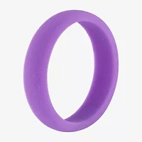 Womens 6MM Silicone Wedding Band