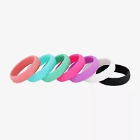 Womens 6MM Silicone Wedding Band