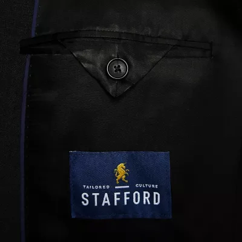 Stafford Hopsack Mens Stretch Fabric Classic Fit Blazer