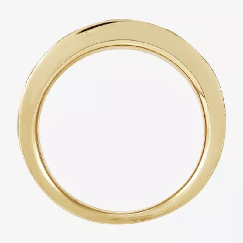 Made Italy Womens 13MM 14K Gold Band