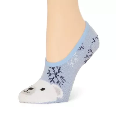 Mixit Cozy Holiday Womens 1 Pair Liner Socks