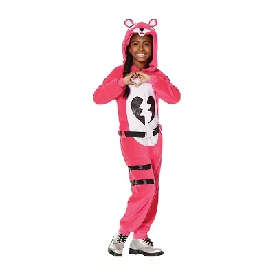 Little & Big Kid Unisex Cuddle Team Leader Fortnite Costume