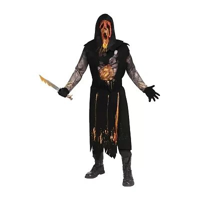 Unisex Adult Dead By Daylight Scorched Ghost Face Costume