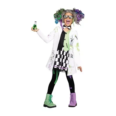 Little & Big Kid Girls Mad Scientist Costume