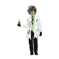 Little & Big Kid Boys Mad Scientist Costume