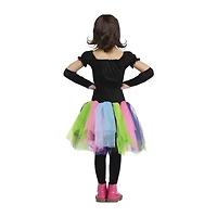 Toddler Girls Funky Punky Bones Tutu Costume
