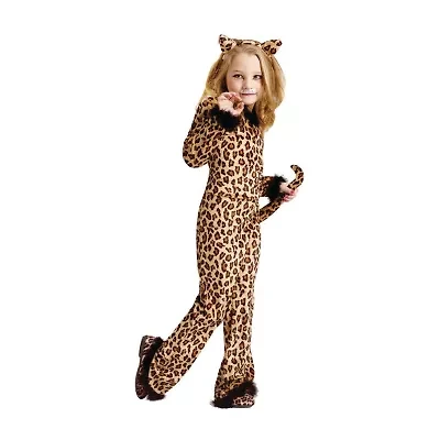 Little & Big Kid Girls Pretty Leopard Costume