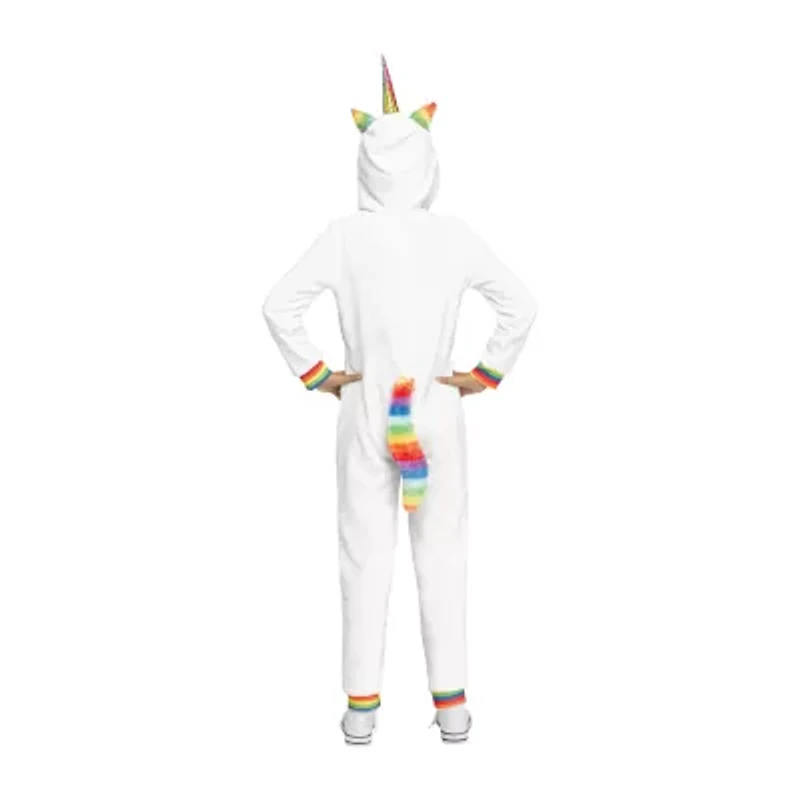 Little & Big Kid Girls Rainbow Unicorn Costume