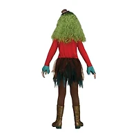 Little & Big Kid Girls Rowdy Clown Costume