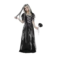 Little & Big Kid Girls Bride Costume