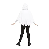 Womens Here For The Boos Only Poncho Costume