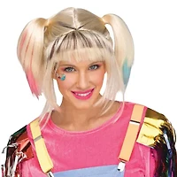 Womens Roller Derby Rascal Wig Costume Accessory