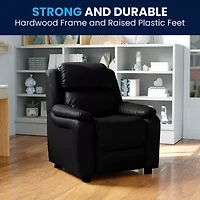 Charlie Padded Arm Recliner for Kids