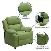 Charlie Padded Arm Recliner for Kids