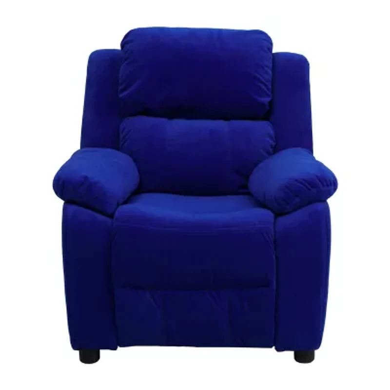 Charlie Padded Arm Recliner for Kids