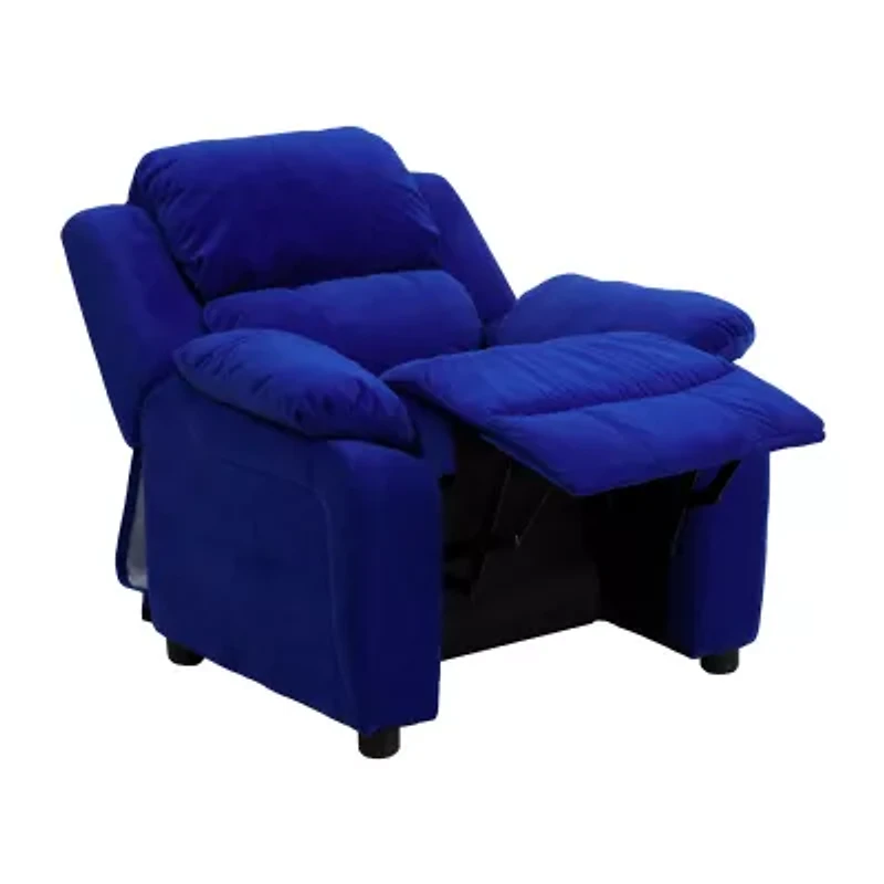 Charlie Padded Arm Recliner for Kids