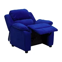 Charlie Padded Arm Recliner for Kids