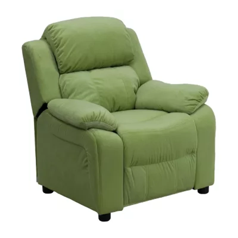 Charlie Padded Arm Recliner for Kids