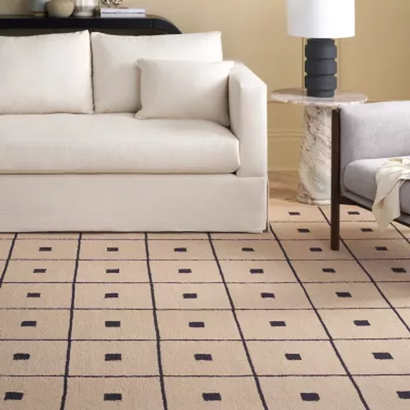 Martha Stewart Sofia Geometric Hand Tufted 36" X 60" Indoor Rectangular Accent Rug