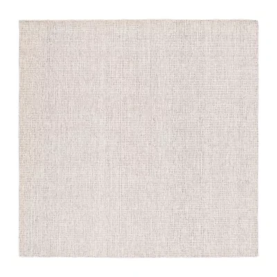 Martha Stewart Dania Solid Hand Tufted 6' X Indoor Square Area Rug