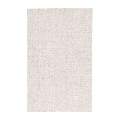 Martha Stewart Dania Solid Hand Tufted Indoor Rectangular Area Rug