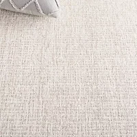 Martha Stewart Dania Solid Hand Tufted Indoor Rectangular Area Rug