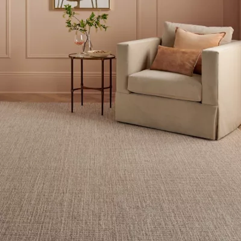 Martha Stewart Dania Solid Hand Tufted Indoor Rectangular Area Rug