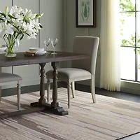 Martha Stewart Lizzie Stripe Hand Tufted Indoor Rectangular Area Rug