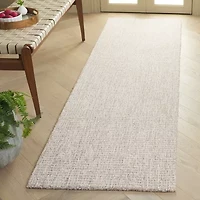 Martha Stewart Dania Solid Hand Tufted 27" X 96" Indoor Rectangular Runner