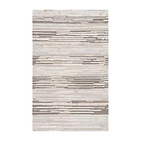 Martha Stewart Danica Stripe Hand Tufted Indoor Rectangular Area Rug